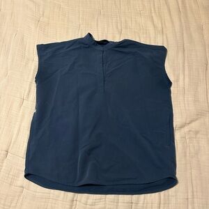 Figs Rafaela Scrub Top - Dark Harbor